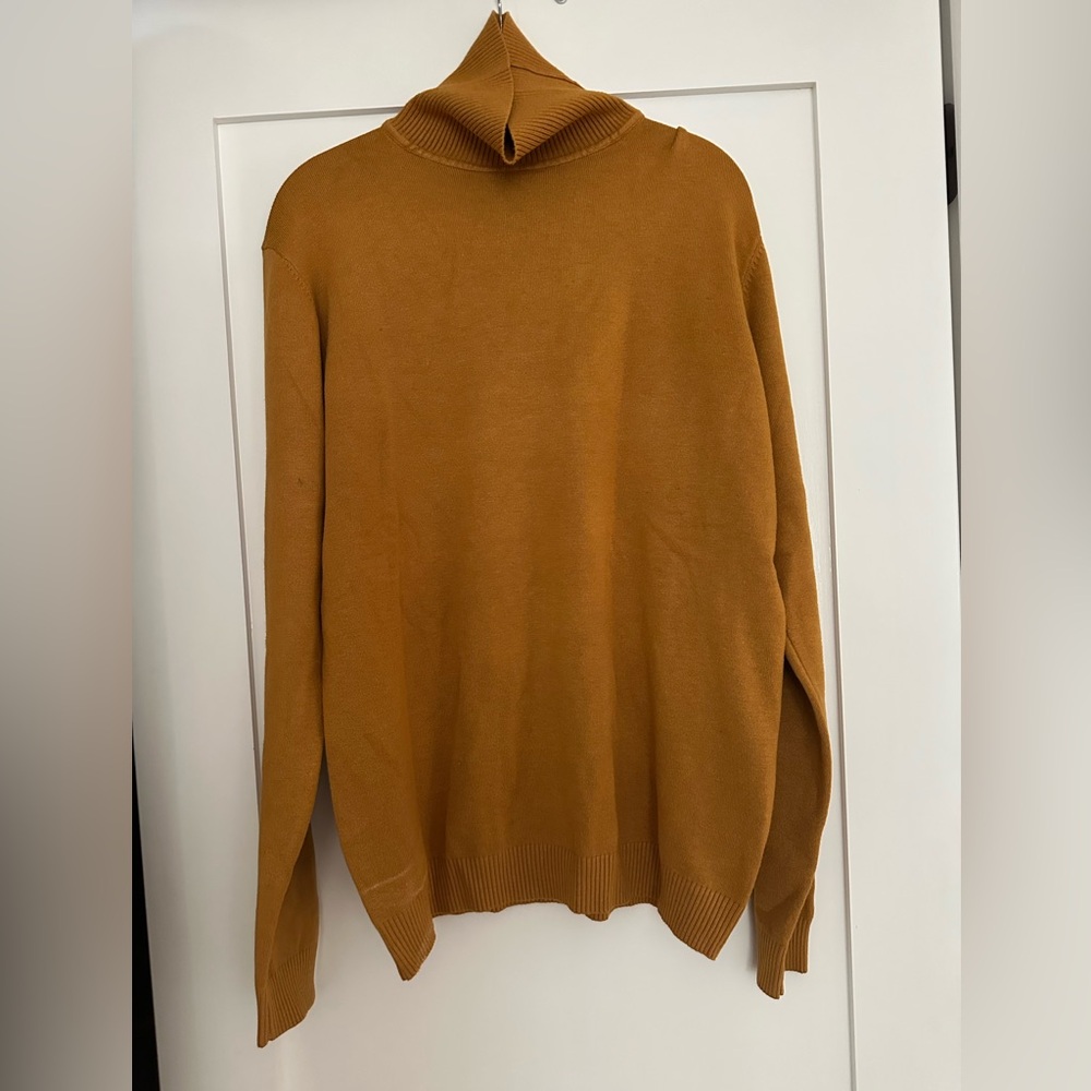 XRAY Jeans Turtleneck Sweater for Men, Slim Fit Pullover